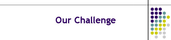 Our Challenge